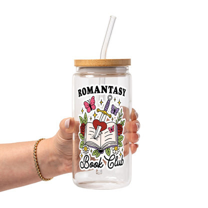 Romantasy Book Club Glass Cups