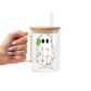 Shamrock Ghostie Glass Cups