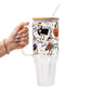 Spooky Goose Glass Cups