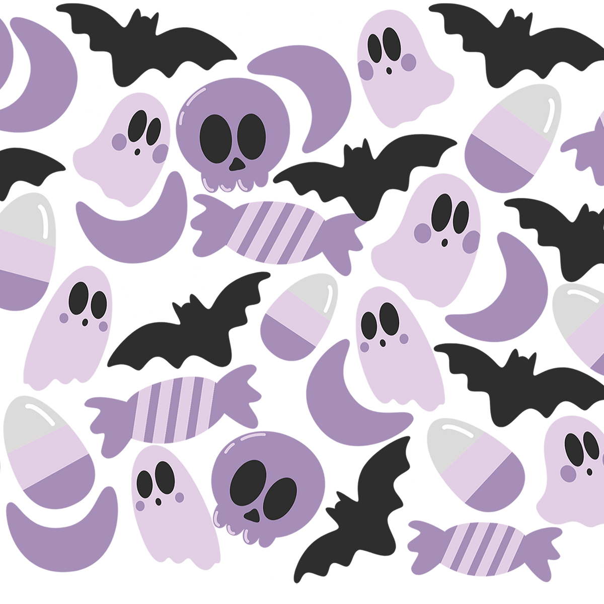 Sweet & Spooky Glass Cups