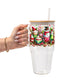 Holiday Snowman Glass Cups
