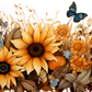 Sunflower Glass Cups