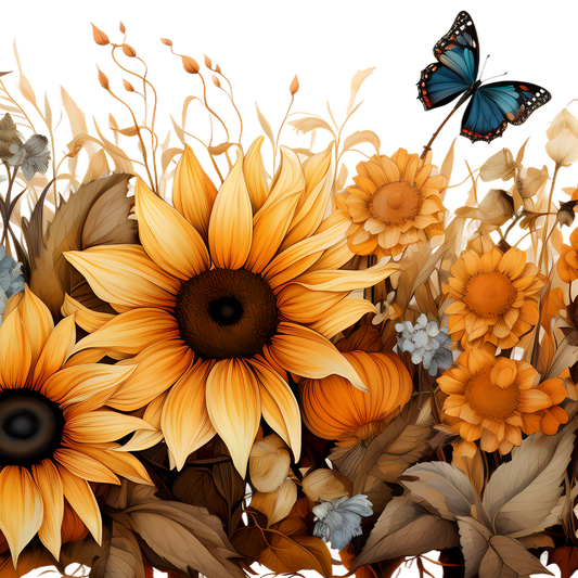 Sunflower Glass Cups