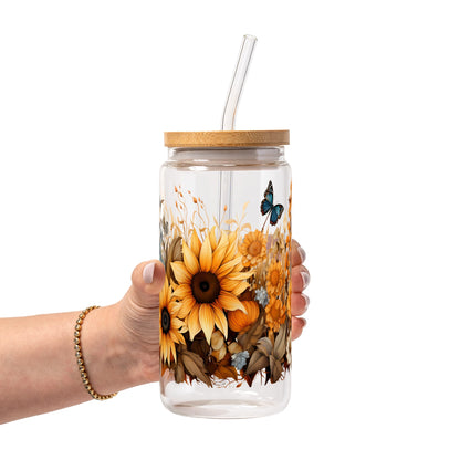 Sunflower Glass Cups
