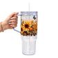 Sunflower Glass Cups