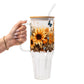 Sunflower Glass Cups