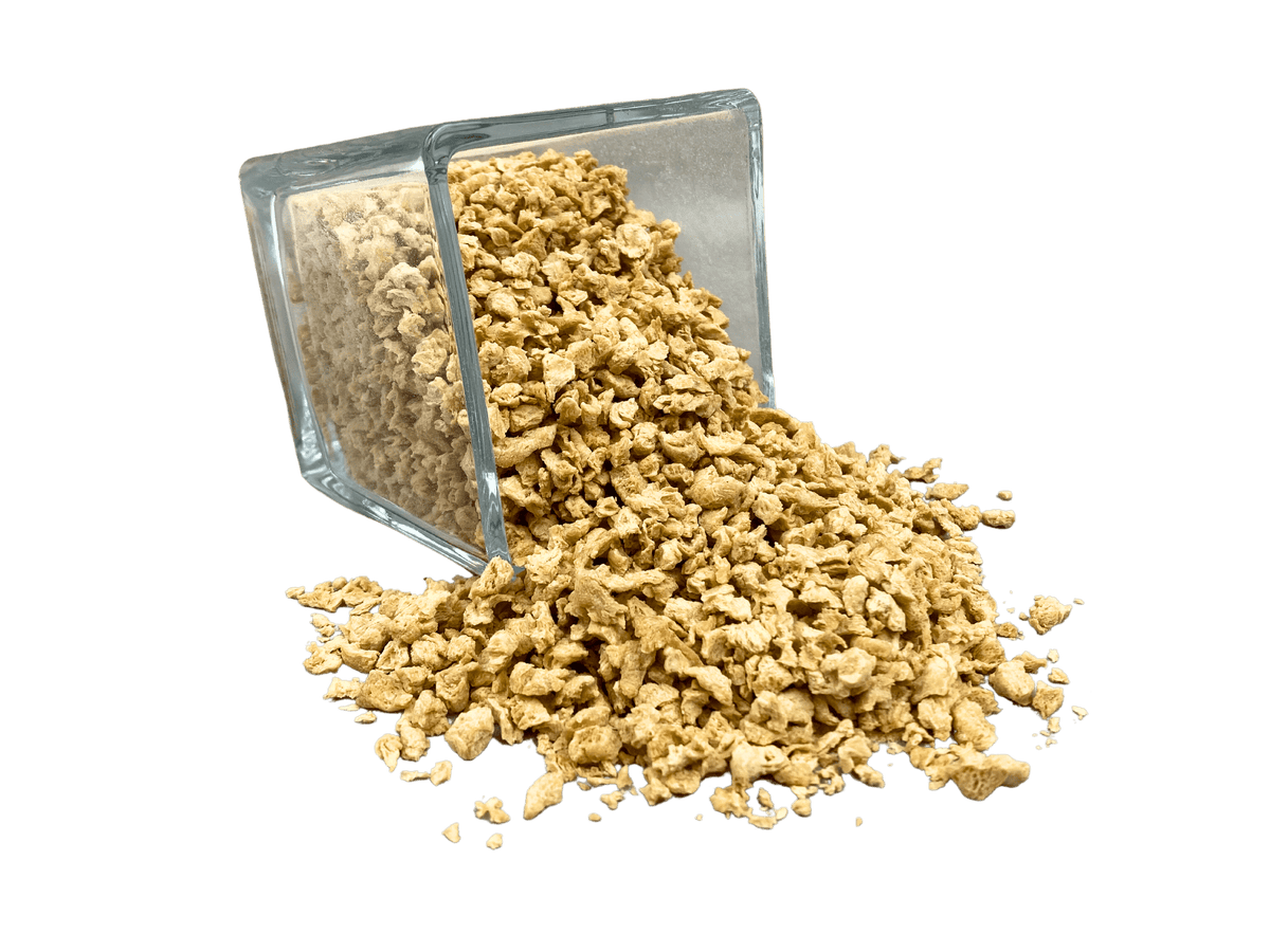 TVP Minced 1/4", No Added Color or Flavor, Non-GMO