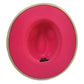 Belt Band Pointed Fedora Hat