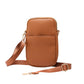 Faux Leather Rectangle Crossbody Bag