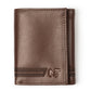SleekCut Tri-Fold Wallet - Brown
