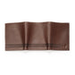 SleekCut Tri-Fold Wallet - Brown