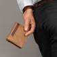 Stripe Brown Men's Wallet