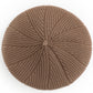 C.C SCALLOPED WAVE PATTERN BERET