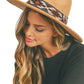 Tribal Band Panama Hat