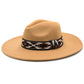 Tribal Band Panama Hat
