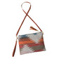 Fashionable Western Patterned Crossbody Clutch Bag