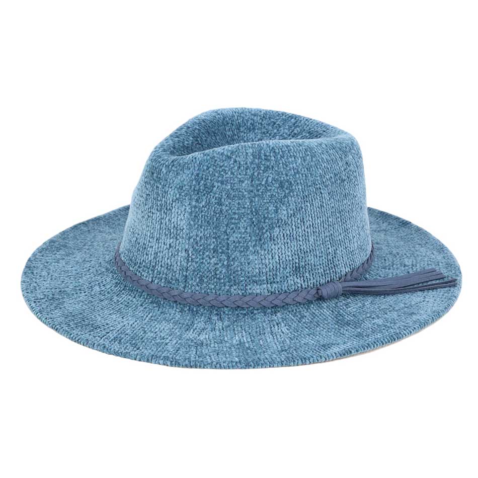 Solid Knit Panama Hat