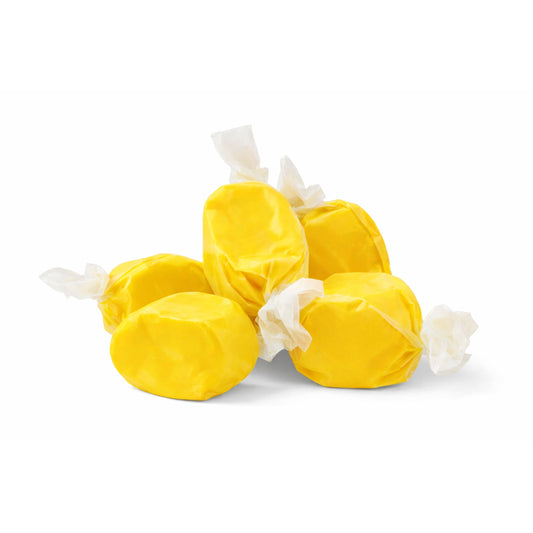Caramelos Masticables de Taffy de Agua Salada – Plátano – Bolsa a Granel Económica