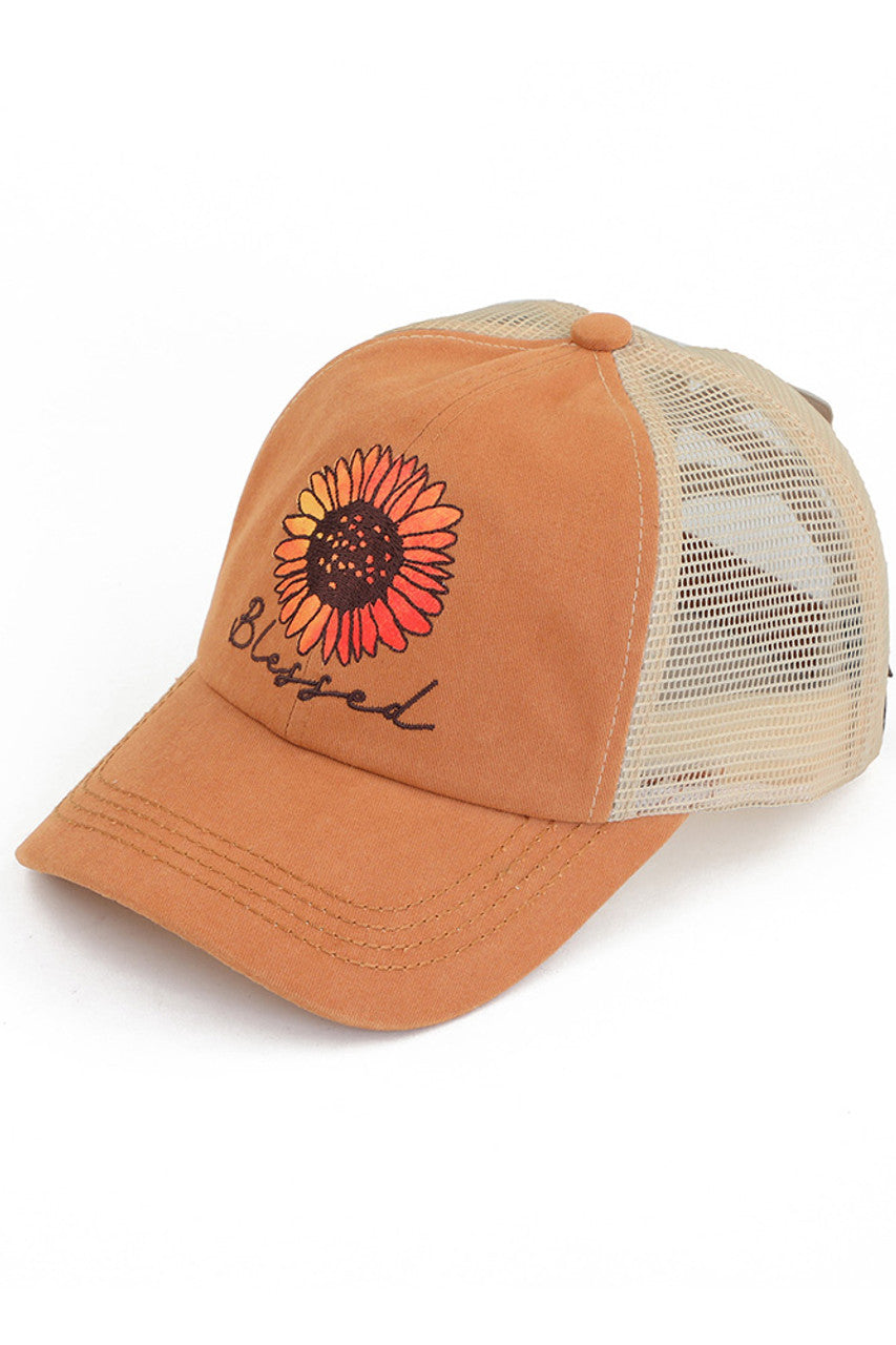 C.C DAISY PATCH BLESSED PONY CAP