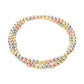 2PCS - Stainless Steel Ball Stretch Multi Layered Bracelets