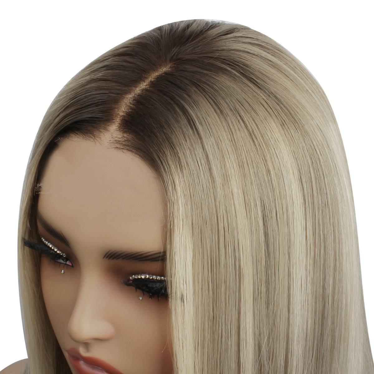 Peluca Cierre de Encaje HD 5x5 Tiffany Crudo Sin Pegamento, Coloreada Profesionalmente, Cabello 100% Humano