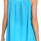 Sakkas Tyra  Sequin Embroidered Relaxed Fit Sleeveless V-Neck Top