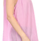 Sakkas Tyra  Sequin Embroidered Relaxed Fit Sleeveless V-Neck Top