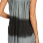 Sakkas  Lexi Embroidered two tone Sleeveless V neck Top