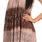 Sakkas  Lexi Embroidered two tone Sleeveless V neck Top