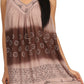 Sakkas  Lexi Embroidered two tone Sleeveless V neck Top