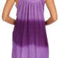 Sakkas  Lexi Embroidered two tone Sleeveless V neck Top