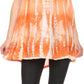 Sakkas Kalelay Long Tall Sleeveless Tie Dye Embroidered Tank Top Blouse Shirt