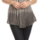 Sakkas Vilma Long Blouse With Embroidery Lace Cap Sleeves And Corset Enclosure