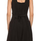 Sakkas Kalee Blusa túnica sin mangas con bordado ajustable / Vestido corto