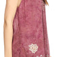 Sakkas Deja Embroidered Batik Scoop Neck Relaxed Fit Sleeveless Blouse