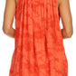 Sakkas Deja Embroidered Batik Scoop Neck Relaxed Fit Sleeveless Blouse