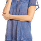 Sakkas Hope Embroidery And Seqiun Accents Summer Blouse