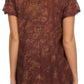 Sakkas Hope Embroidery And Seqiun Accents Summer Blouse