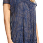 Sakkas Hope Embroidery And Seqiun Accents Summer Blouse