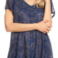 Sakkas Hope Embroidery And Seqiun Accents Summer Blouse