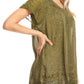 Sakkas Charolette Embroidery And Seqiun Accents Blouse