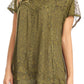 Sakkas Charolette Embroidery And Seqiun Accents Blouse
