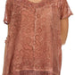 Sakkas Charolette Embroidery And Seqiun Accents Blouse