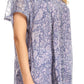 Sakkas Charolette Embroidery And Seqiun Accents Blouse