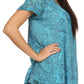 Sakkas Charolette Embroidery And Seqiun Accents Blouse