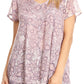 Sakkas Charolette Embroidery And Seqiun Accents Blouse