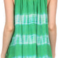 Sakkas Jalela V Neck Sleeveless Embroidered Tie Dye Tank Top Blouse Shirt Top