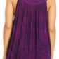 Sakkas Nadiyah Long Scoop Neck Embroidered Tank Top Sleeveless Blouse Shirt Top