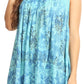 Sakkas Nadiyah Long Scoop Neck Embroidered Tank Top Sleeveless Blouse Shirt Top