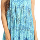 Sakkas Nadiyah Long Scoop Neck Embroidered Tank Top Sleeveless Blouse Shirt Top
